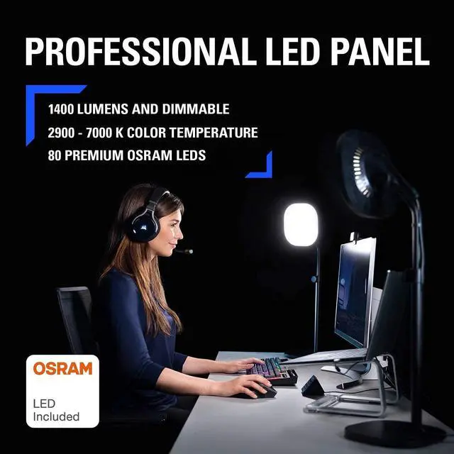 Alt view image 6 of 7 - Elgato Key Light Air LED Panel