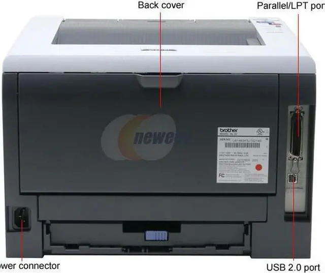 Alt view image 4 of 4 - Brother HL Series HL-5240 Personal Up to 30 ppm Monochrome Laser Printer
