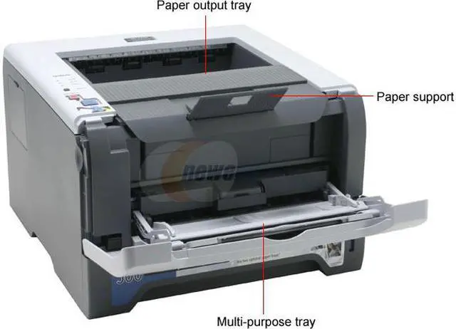 Alt view image 2 of 4 - Brother HL Series HL-5240 Personal Up to 30 ppm Monochrome Laser Printer