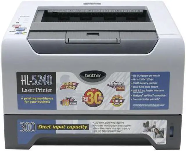 Main image of Brother HL Series HL-5240 Personal Up to 30 ppm Monochrome Laser Printer