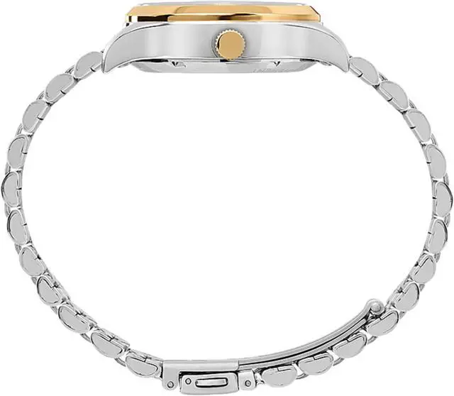 Alt view image 2 of 5 - Timex Waterbury Automatic 35mm Two-Tone Bracelet Women's Watch TW2U53600VQ