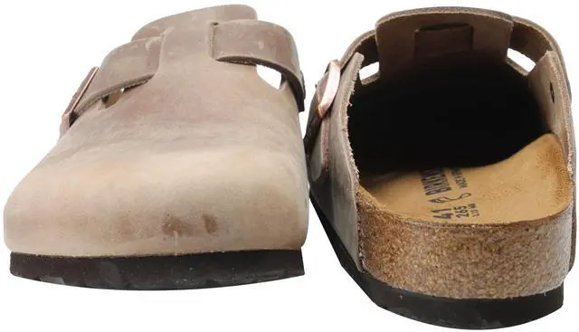 Alt view image 6 of 7 - Birkenstock Boston Oiled Leather Tobacco Unisex Slip-On Clog 0960811-0960813 Size 40 EUR Regular