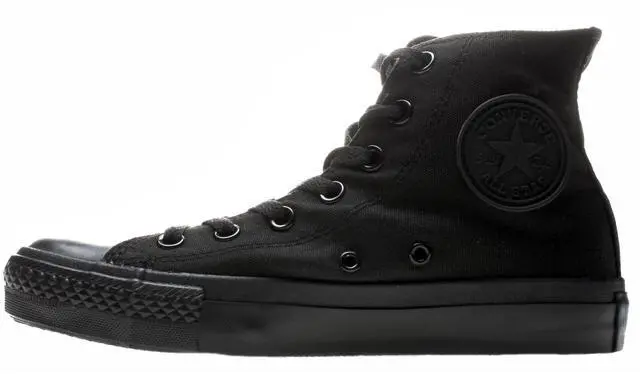 Alt view image 8 of 19 - Converse Chuck Taylor All Star HI Men US 9 Black Sneakers
