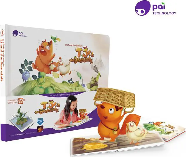 Alt view image 2 of 8 - Pai Interactive Storybook: 3D and A/R book with Free APP