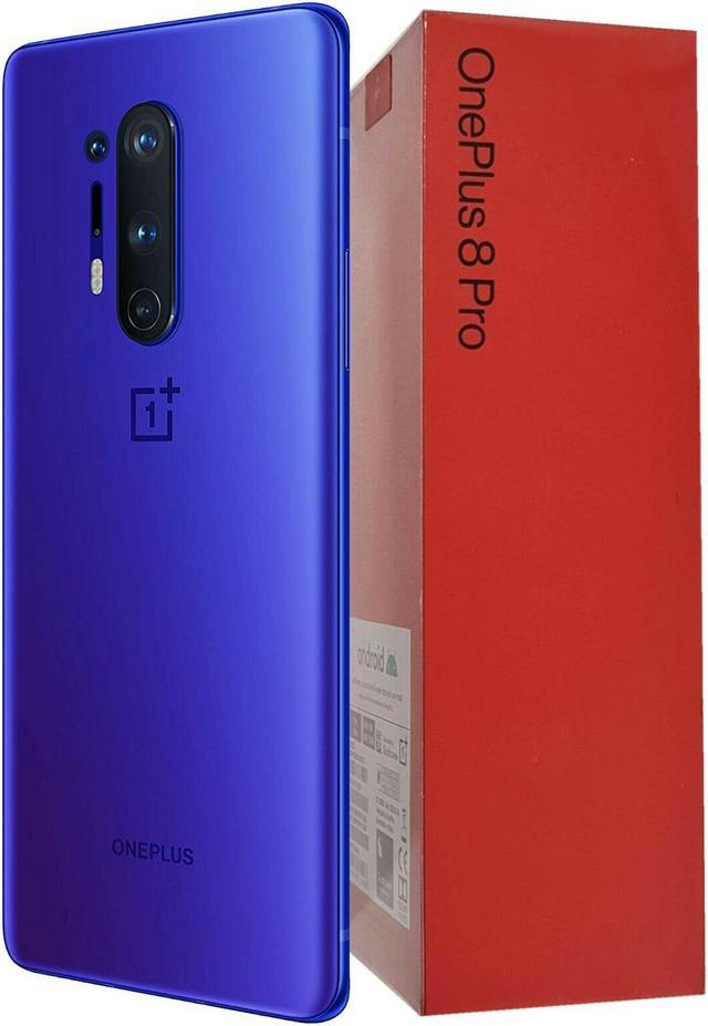 OnePlus 8 Pro (5G) Dual-SIM IN2023 256GB/12GB RAM (GSM + CDMA) Factory  Unlocked Android Smartphone (Ultramarine Blue) - International Version -  Newegg.com