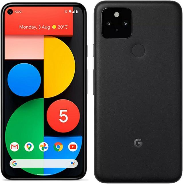 Google Pixel 5 5G (2020) GTT9Q 128GB (GSM Only  No CDMA - not Compatible  with Verizon/Sprint) Factory Unlocked Android Smartphone - International  Version (Just Black) 