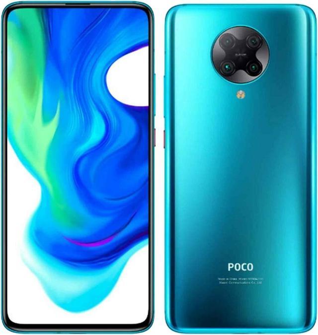 Xiaomi Poco F2 Pro 5G 128GB 6GB RAM (GSM only, No CDMA) Factory Unlocked  Android Smartphone (Neon Blue) - International Version