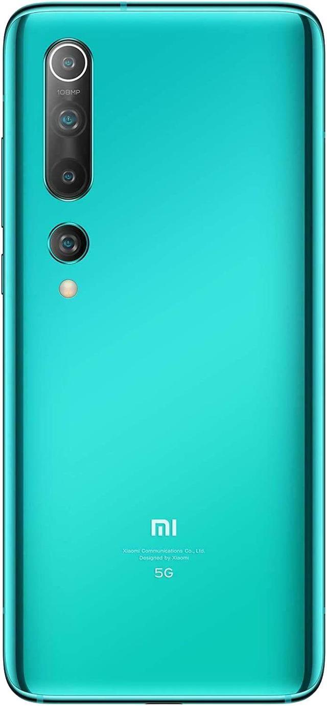 Xiaomi Mi 10 5G Single-SIM 128GB ROM + 8GB RAM (GSM Only | No CDMA) Factory  Unlocked Android Smartphone (Coral Green) - International Version -  Newegg.com