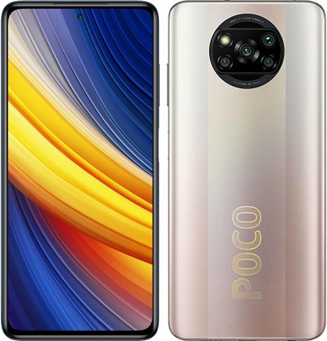 Poco X3 Pro Dual-SIM 256GB ROM + 8GB RAM (GSM Only | No CDMA) Factory  Unlocked 4G/LTE Smartphone (Metal Bronze) - International Version