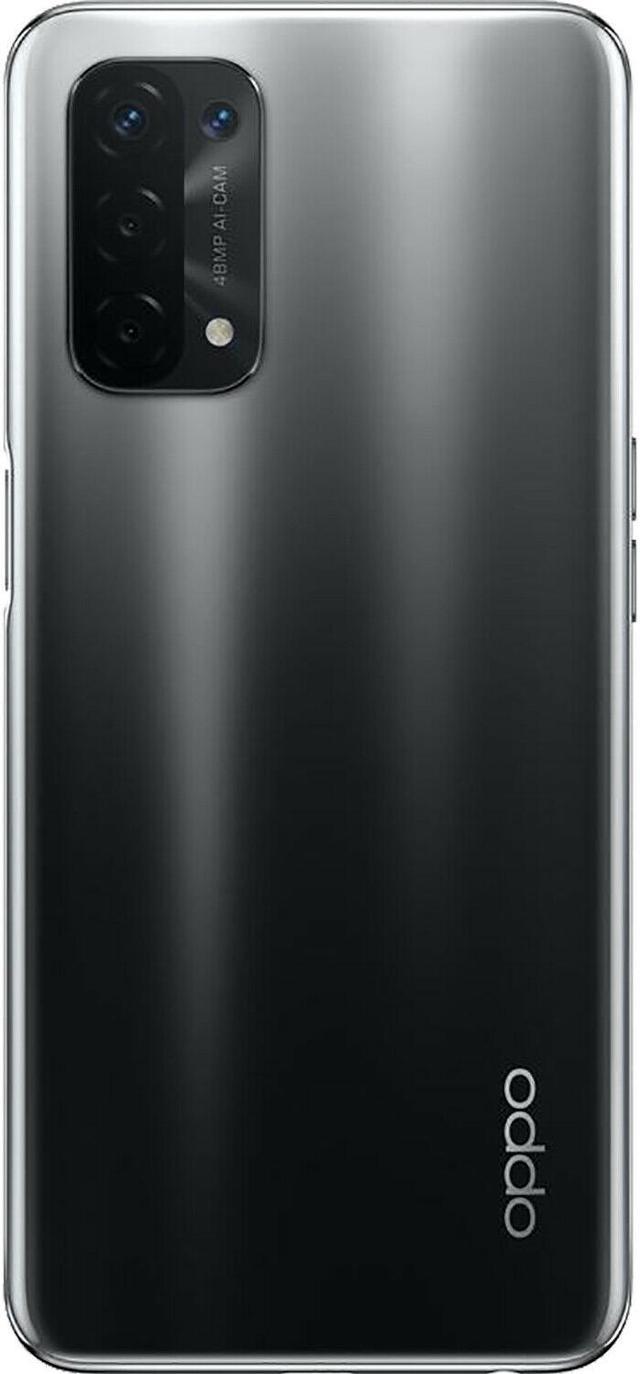 Oppo A74 Dual-SIM 128GB ROM + 6GB RAM (GSM Only  No CDMA) Factory Unlocked  5G Smartphone (Fluid Black) - International Version 
