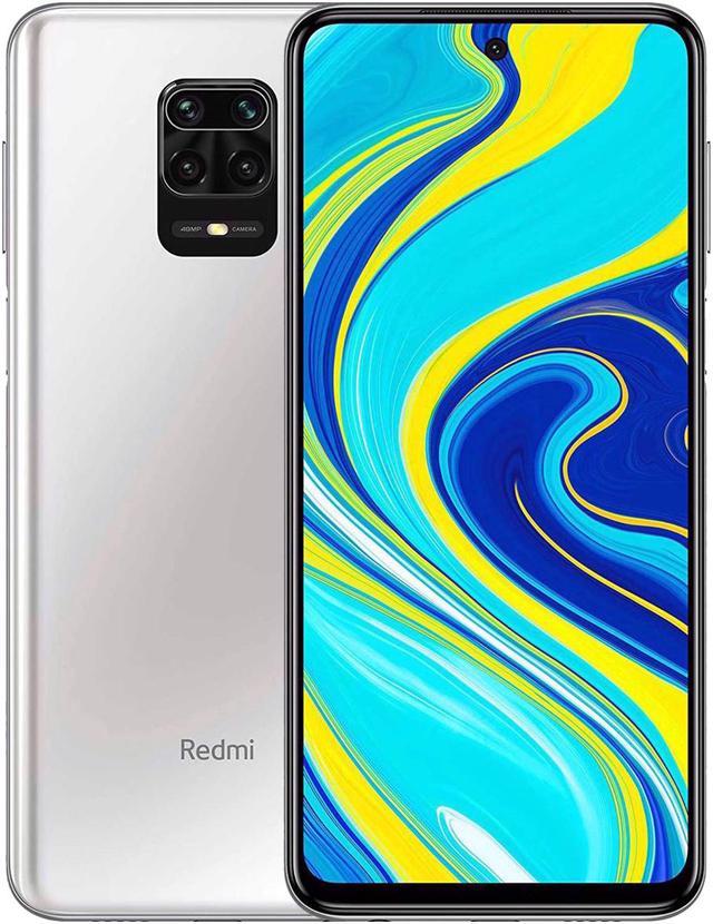 Xiaomi Redmi Note 9S Dual-SIM 64GB ROM + 4GB RAM (GSM Only | No CDMA)  Factory Unlocked 4G/LTE Smartphone (Glacier White) - International Version