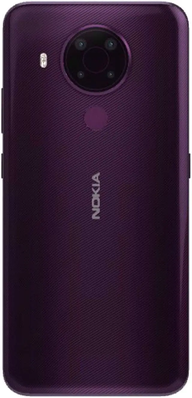 Alt view image 3 of 3 - Nokia 5.4 Dual-SIM 128GB ROM + 4GB RAM (GSM Only | No CDMA) Factory Unlocked 4G/LTE Smartphone (Dusk Purple) - International Version