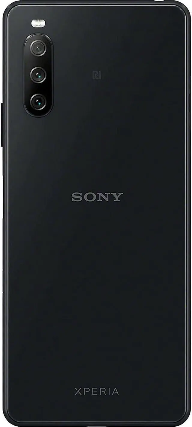Alt view image 3 of 3 - Sony Xperia 10 III Dual-SIM 128GB ROM + 6GB RAM (GSM Only | No CDMA) Factory Unlocked 5G Android Smartphone (Black) - International Version