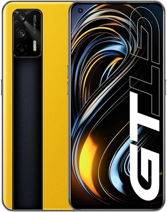 Realme GT Dual-SIM 256GB ROM + 12GB RAM (GSM Only | No CDMA) Factory  Unlocked 5G Android Smartphone (Yellow) - International Version