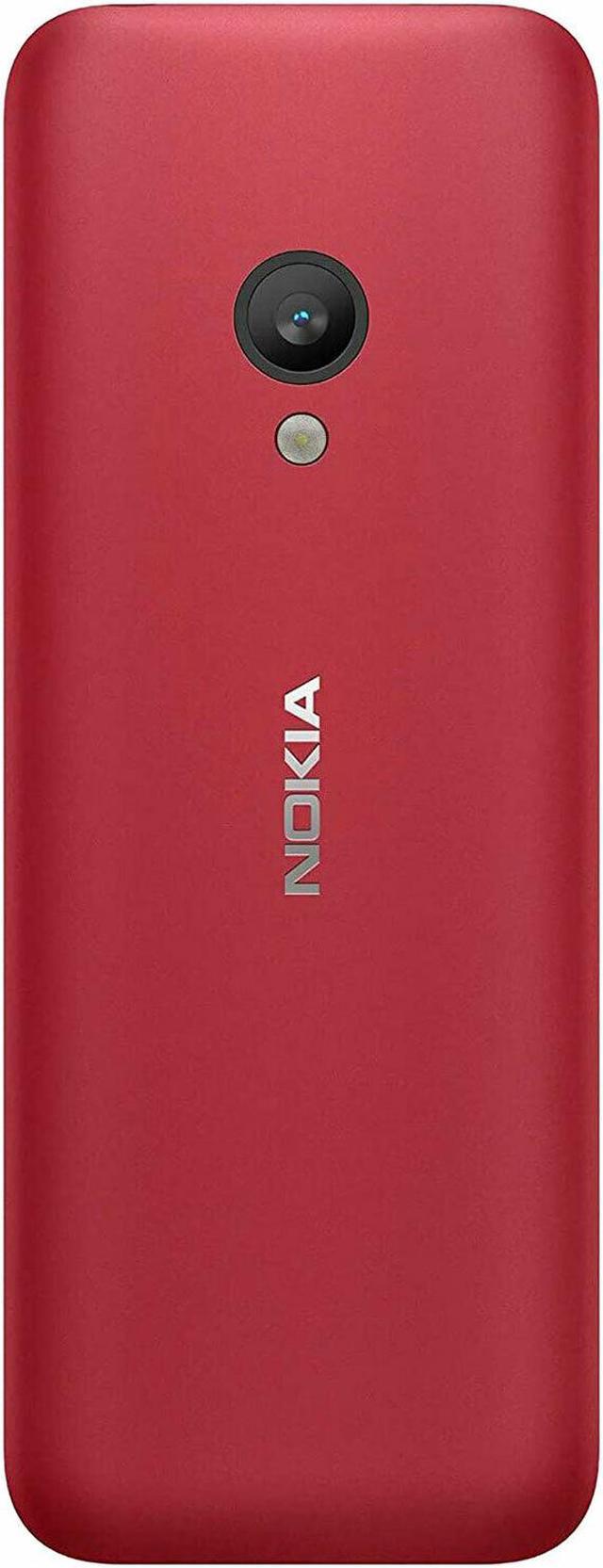 Nokia 150 (2020) Only Factory Cell-Phone CDMA) Dual-SIM - 4MB 2G (GSM Unlocked | (Red) International Version No