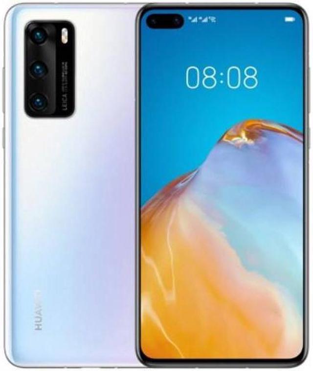 Huawei P40 5G Dual-Sim 128GB ROM + 8GB RAM (GSM only | No CDMA) Factory  Unlocked 5G SmartPhone (Ice White) - International Version