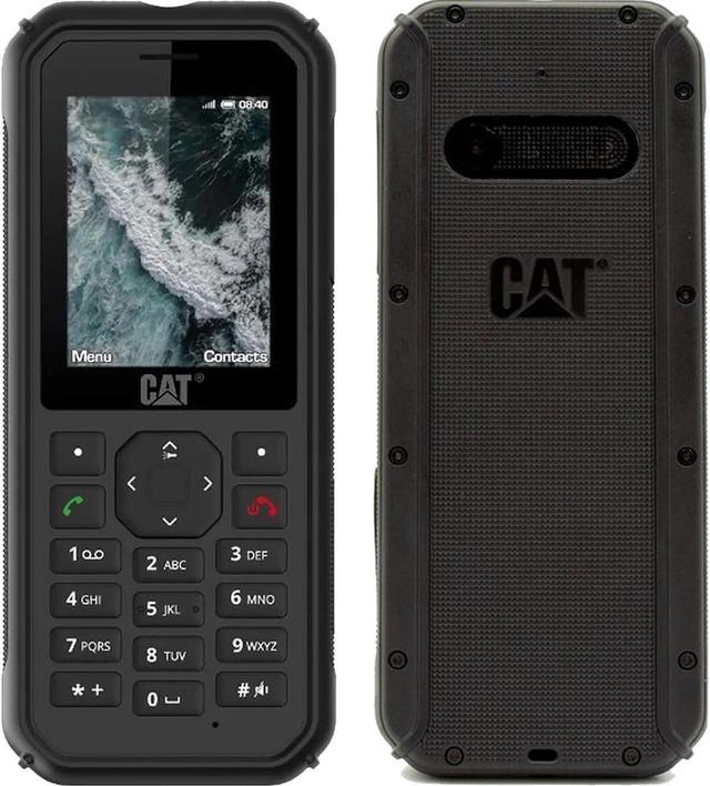 Caterpillar CAT B40 Single-SIM 32GB ROM + 3GB RAM (Only GSM  No CDMA)  Factory Unlocked 4G/LTE Smartphone (Black) - International Version 