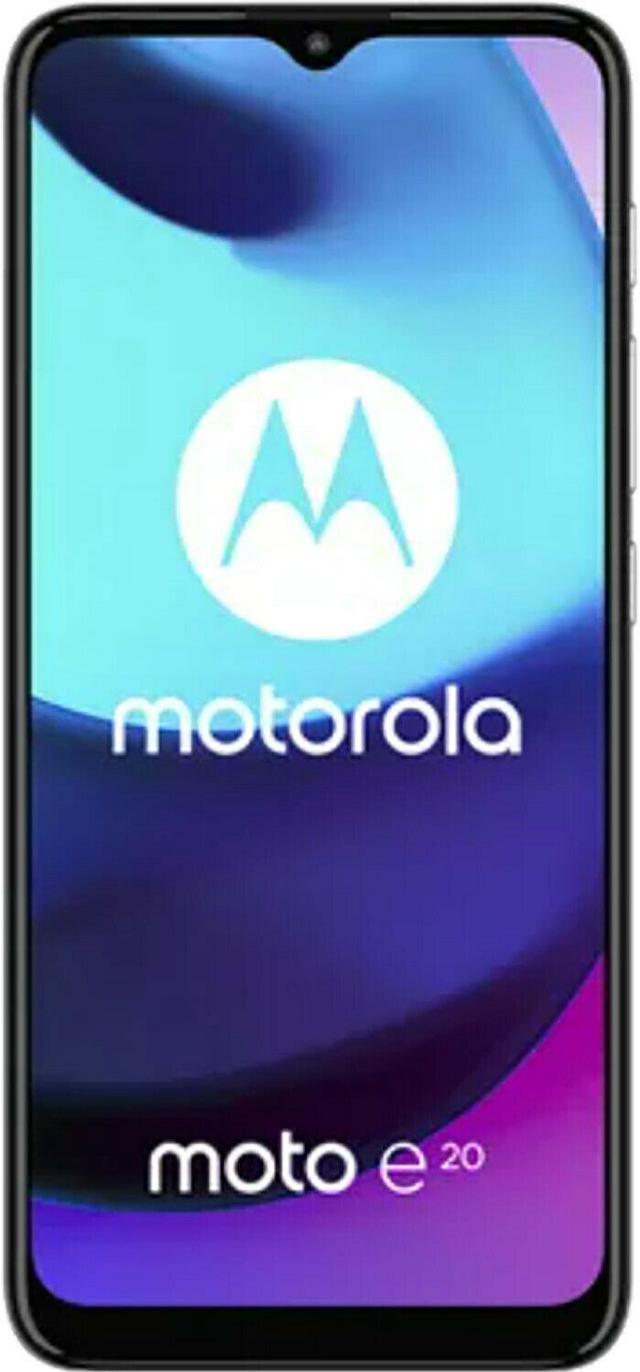  Motorola Moto e20 Dual-SIM 32GB ROM + 2GB RAM (GSM only  No  CDMA) Factory Unlocked 4G/LTE Smartphone (Gray) - International Version :  Cell Phones & Accessories