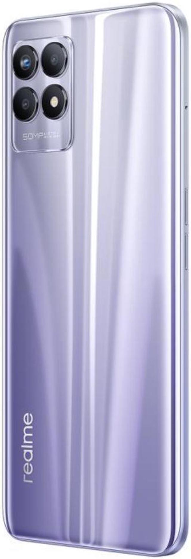 Realme 8i Dual-SIM 128GB ROM + 4GB RAM (GSM only  No CDMA) Factory  Unlocked 4G/LTE SmartPhone (Space Purple) - International Version 