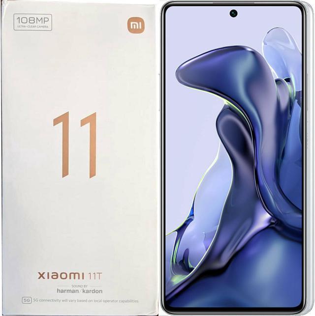 Xiaomi 11T Dual-SIM 128GB ROM + 8GB RAM (GSM only | No CDMA) Factory  Unlocked 5G Smart Phone (Moonlight White) - International Version