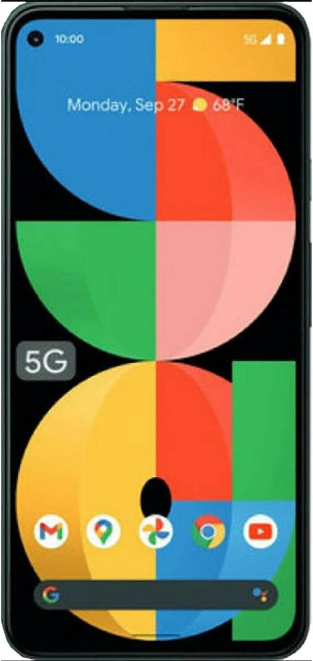 Google Pixel 5A Single-SIM 128GB ROM + 6GB RAM (GSM only | No CDMA) Factory  Unlocked 5G SmartPhone (Black) - International Version