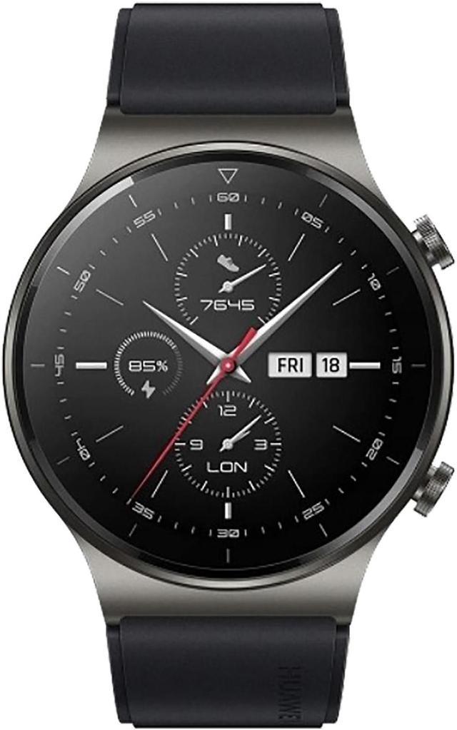 Huawei Watch GT 2 Pro (46mm) Bluetooth 4GB ROM + 32MB RAM Smartwatch -  Night Black