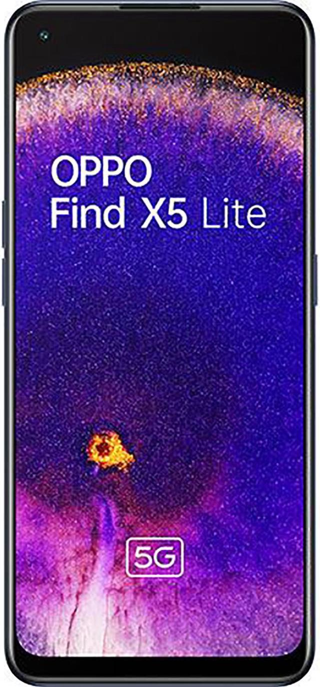 OPPO Find X5 Lite Dual-SIM 256GB ROM + 8GB RAM (GSM only | No CDMA) Factory  Unlocked 5G SmartPhone (Starlight Black) - International Version