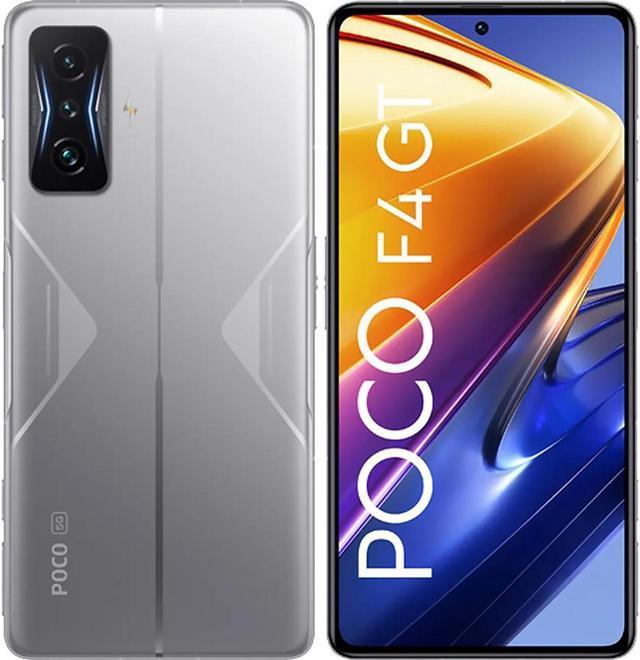 Xiaomi Poco F4 GT Dual-SIM 128GB ROM + 8GB RAM (GSM only | No CDMA) Factory  Unlocked 5G SmartPhone (Knight Silver) - International Version