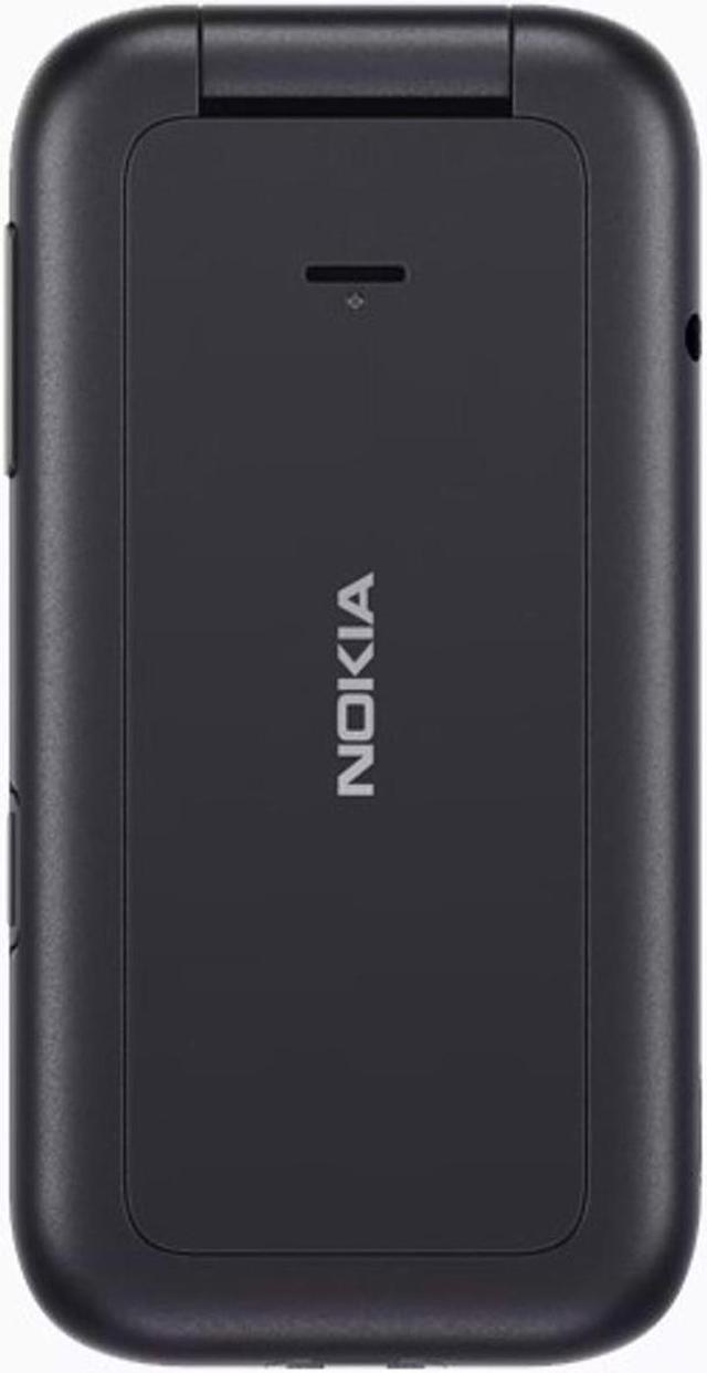 Nokia 2660 Flip 4G/LTE 48MB Version | - CDMA) 128MB Cellphone RAM Unlocked Factory International + Dual-SIM (GSM (Black) ROM