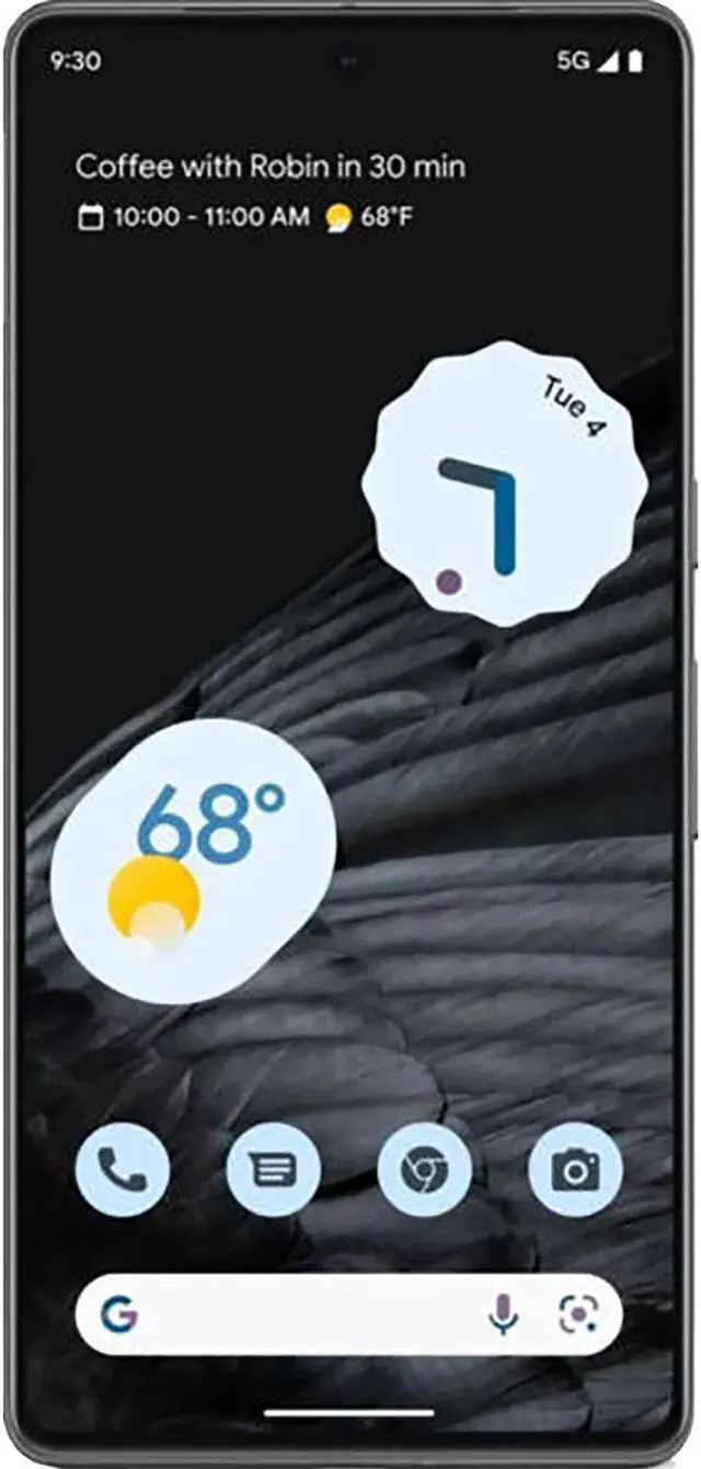 Alt view image 2 of 3 - Google Pixel 7 Pro Dual-SIM 256GB ROM + 12GB RAM (GSM Only | No CDMA) Factory Unlocked 5G Smartphone (Obsidian) - International Version