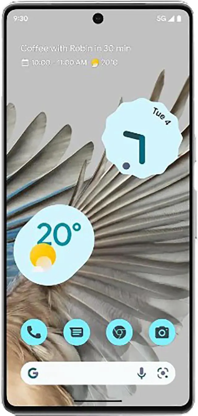 Alt view image 2 of 4 - Google Pixel 7 Pro Dual-SIM 128GB ROM + 12GB RAM (GSM Only | No CDMA) Factory Unlocked 5G Smartphone (Snow) - International Version