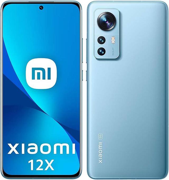 Xiaomi 12X Dual-Sim 128GB ROM + 8GB RAM (GSM  CDMA) Factory Unlocked 5G  SmartPhone (Blue) - International Version 