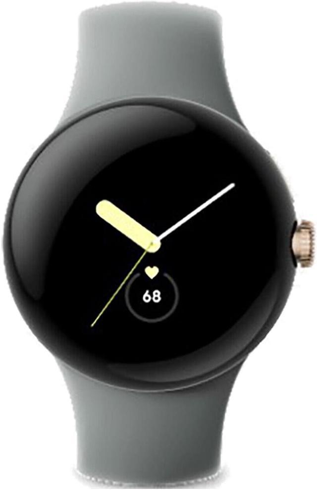 Google Pixel Watch WIFI + Bluetooth 32GB ROM + 2GB RAM Smartwatch -  Champagne Gold case/Hazel Active band