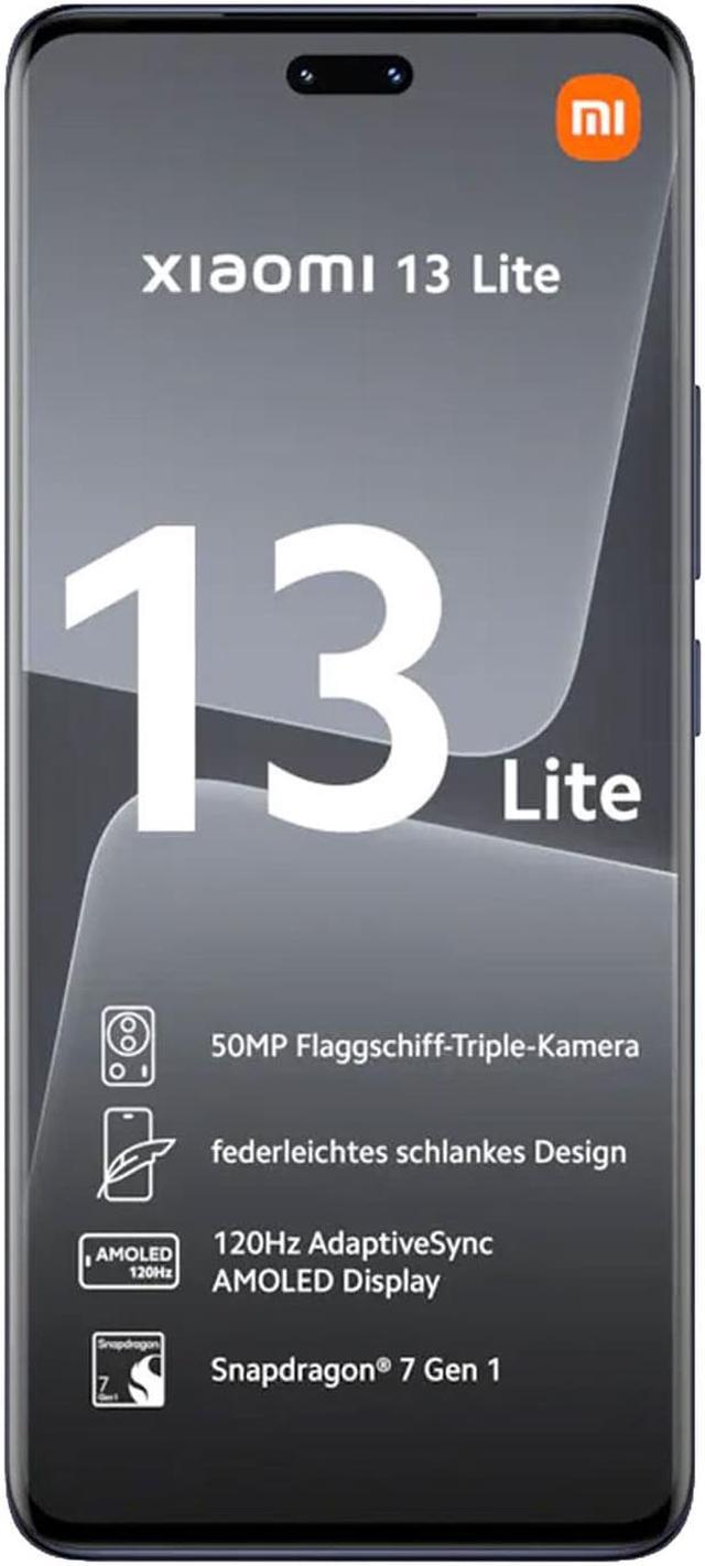 Xiaomi 13 Lite 5G Dual SIM in Rosa mit 128GB und 8GB RAM (6941812706381)