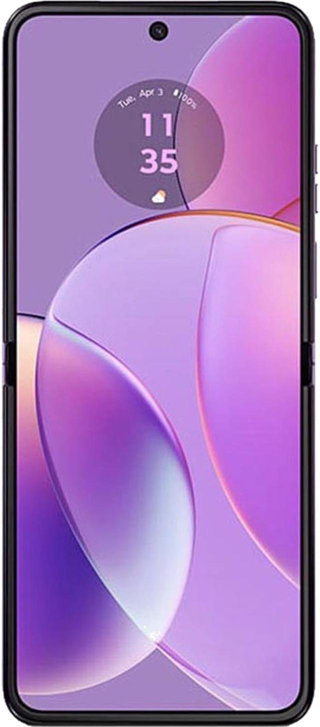 Motorola Razr 40 Dual-SIM 256GB ROM + 8GB RAM (Only GSM  No CDMA) Factory  Unlocked 5G Smartphone (Summer Lilac) - International Version 