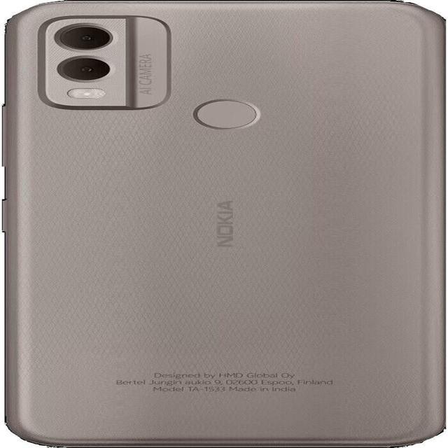 Nokia C22 Dual-SIM 64GB ROM + 2GB RAM (Only GSM | No CDMA) Factory Unlocked  4G/LTE Smartphone (Sand) - International Version