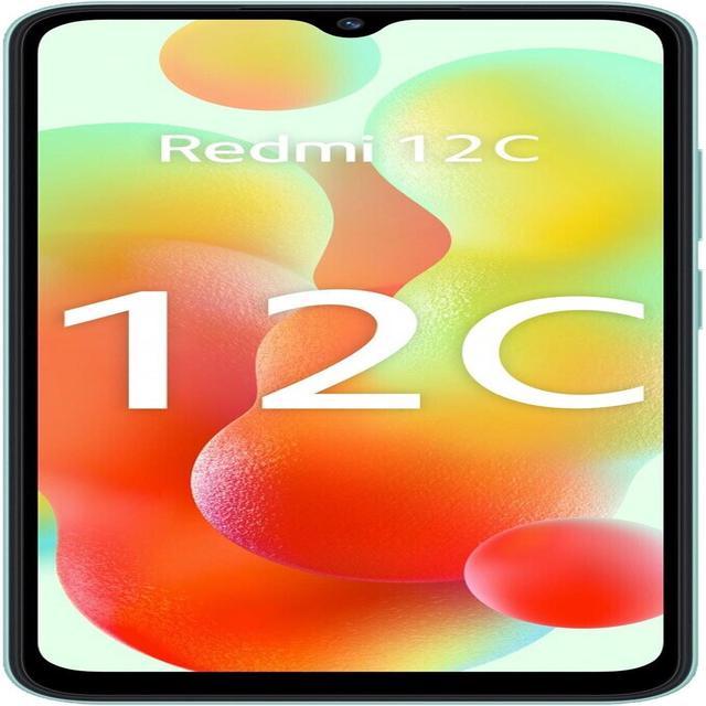 Xiaomi Redmi 12C Dual-SIM 64GB ROM + 3GB RAM (Only GSM | No CDMA) Factory  Unlocked 4G/LTE Smartphone (Mint Green) - International Version