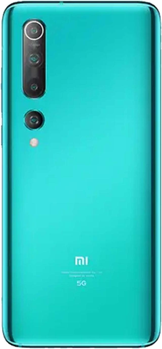 Xiaomi Mi 10 5G Single-SIM 128GB ROM + 8GB RAM (GSM Only  No CDMA) Factory  Unlocked Android Smartphone (Coral Green) - International Version 