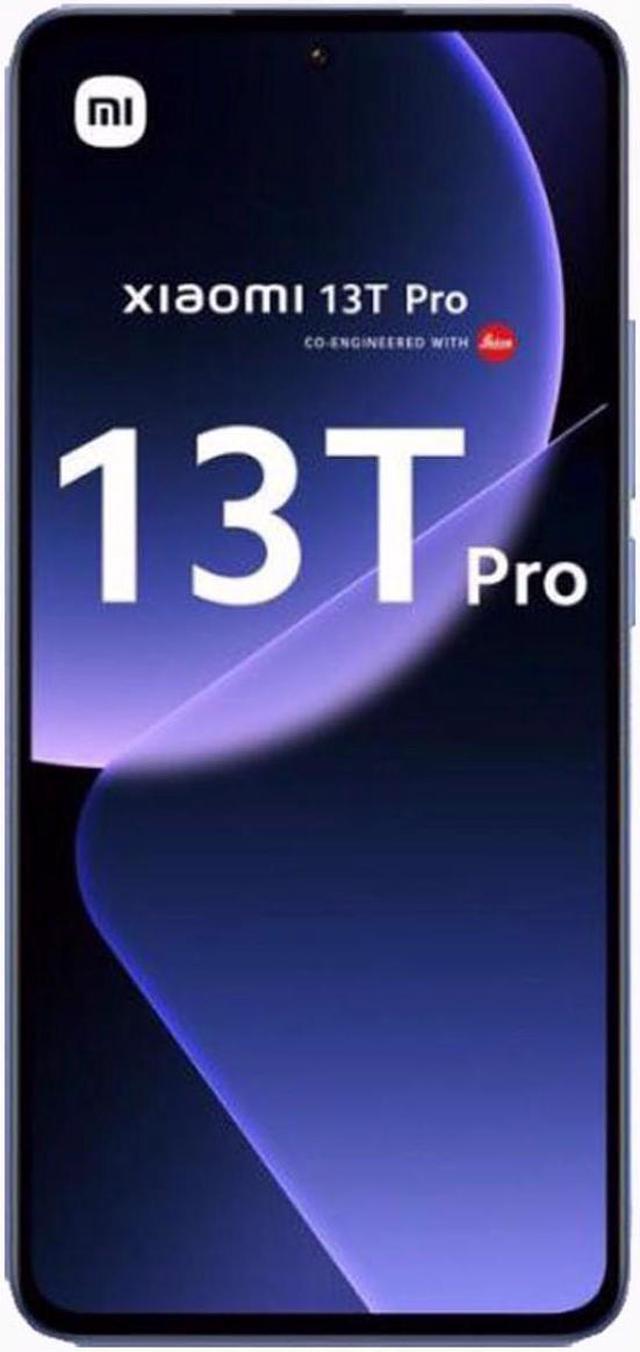  Xiaomi 13T Pro 5G Dual 512GB ROM 12GB RAM Factory Unlocked (GSM  Only  No CDMA - not Compatible with Verizon/Sprint) Global Mobile Cell  Phone - Black : Cell Phones & Accessories