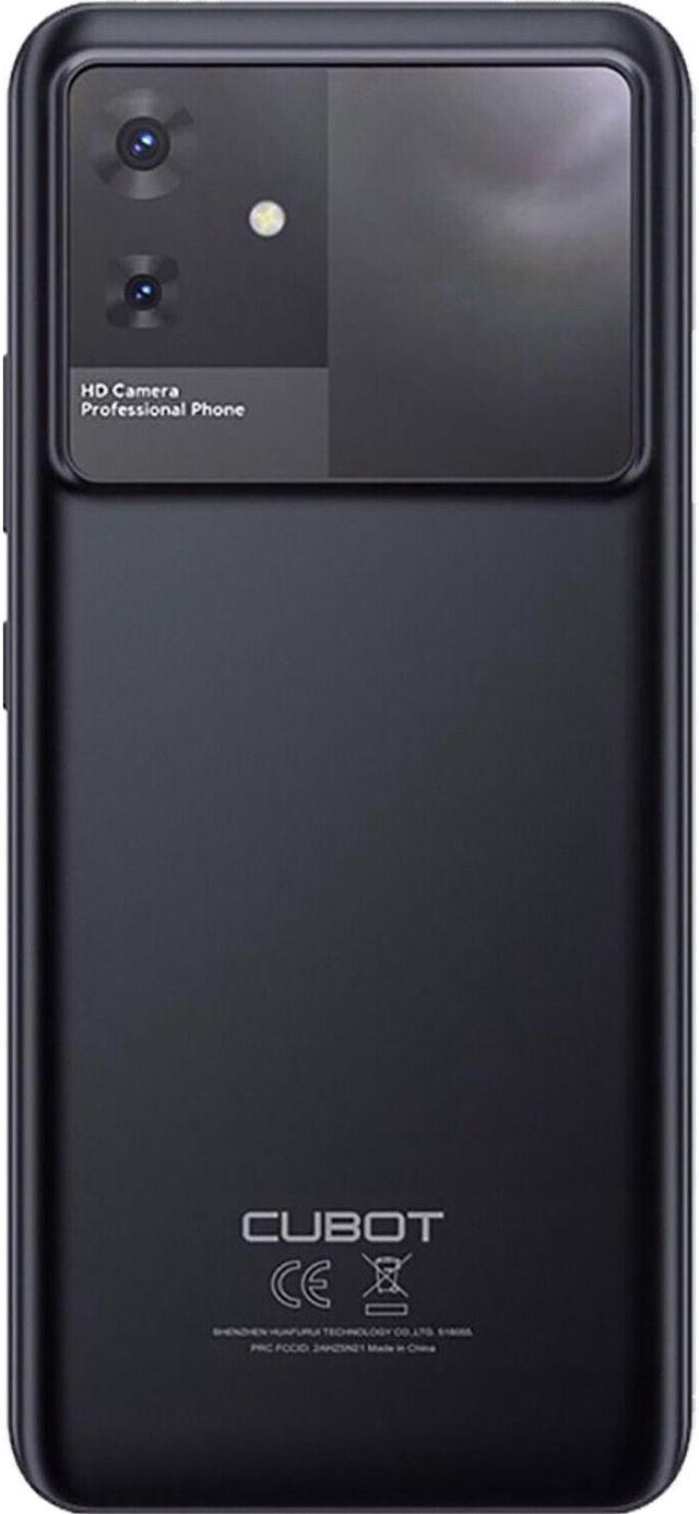 Cubot Note 21 Dual-SIM 128GB ROM + 6GB RAM (Only GSM  No CDMA) Factory  Unlocked 4G/LTE Smartphone (Black) - International Version 