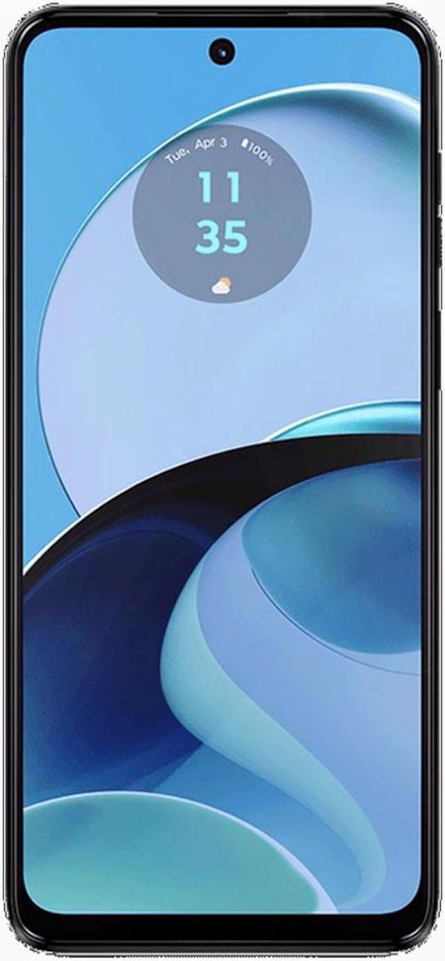 Motorola Moto RAM G14 4G/LTE 128GB Unlocked Dual-SIM (Only Blue) No - GSM International (Sky ROM Smartphone CDMA) | + 4GB Version Factory