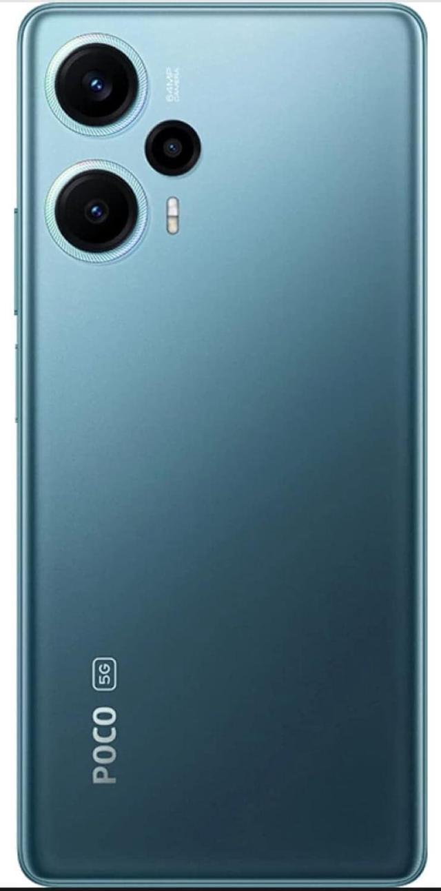 Xiaomi Poco F5 DUAL SIM 256GB ROM + 8GB RAM (GSM Only  No CDMA) Factory  Unlocked 5G Smartphone (Blue) - International Version 