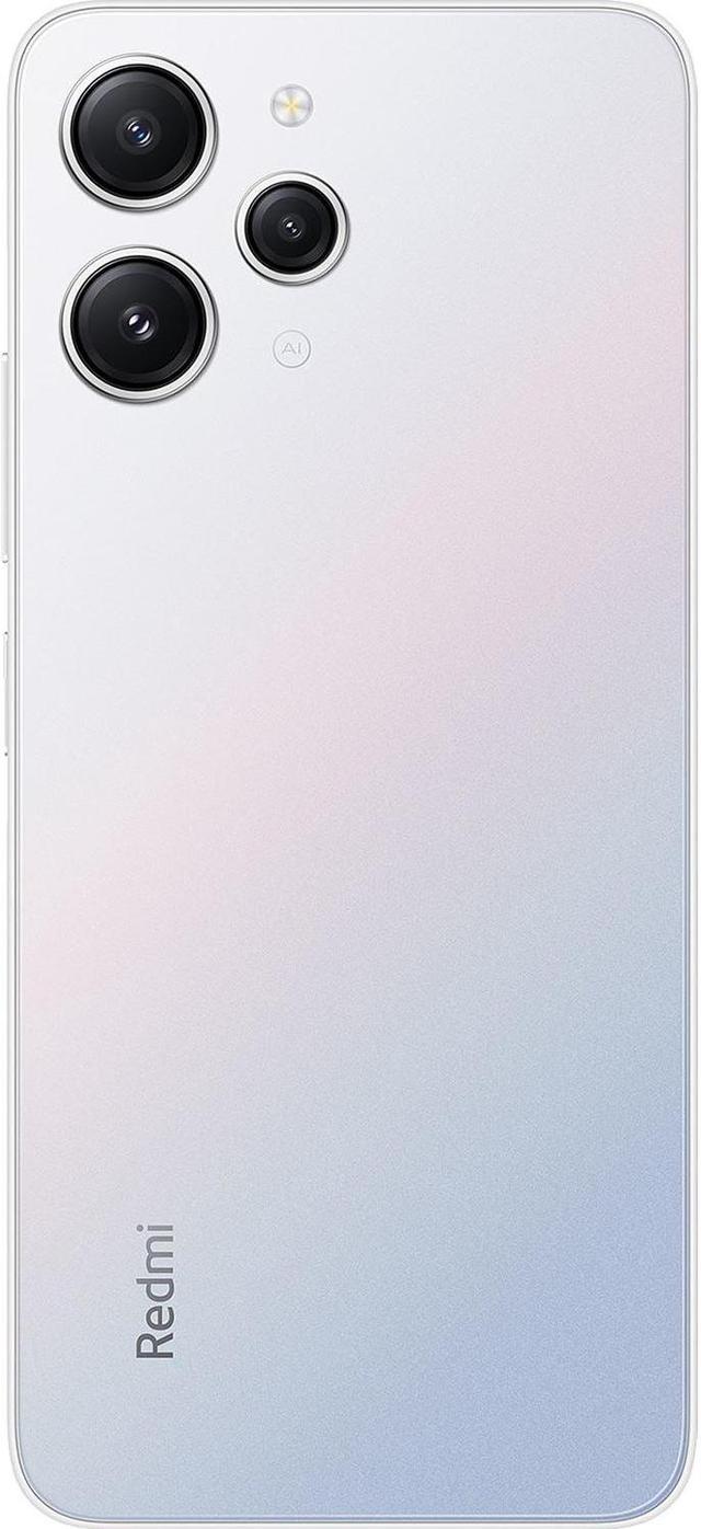 Xiaomi Redmi 12 DUAL SIM 256GB ROM + 8GB RAM (GSM Only  No CDMA) Factory  Unlocked 4G Smartphone (Polar Silver) - International Version 