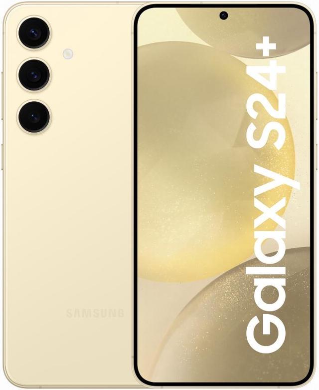 Samsung Galaxy S24+ STANDARD EDITION DUAL SIM 256GB ROM + 12GB RAM (GSM |  CDMA) Factory Unlocked 5G Smartphone (Amber Yellow) - International Version