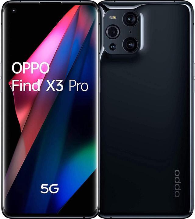 OPPO Find X3 Pro DUAL SIM 256GB ROM + 12GB RAM (GSM | CDMA) Factory  Unlocked 5G Smartphone (Gloss Black) - International Version