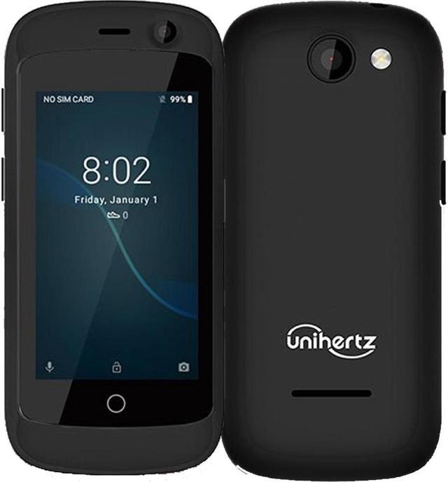 Unihertz Jelly Pro DUAL SIM 32GB ROM + 3GB RAM (GSM ONLY | NO CDMA) Factory  Unlocked 4G/LTE Smartphone (Black) - International Version