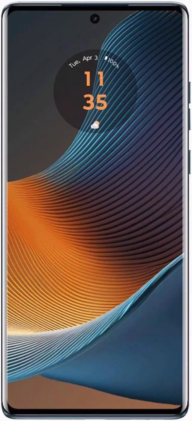 Alt view image 2 of 3 - Motorola Edge 50 Fusion DUAL SIM 256GB ROM + 8GB RAM (GSM Only | No CDMA) Factory Unlocked 5G Smartphone (Forest Blue) - International Version