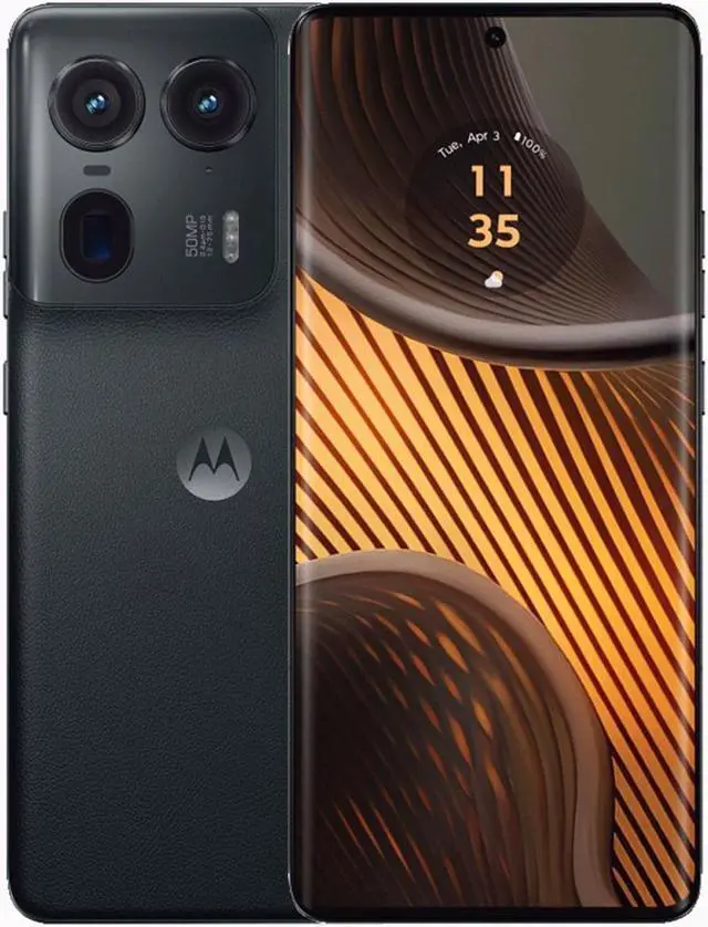 Main image of Motorola Edge 50 Ultra DUAL SIM 1TB ROM + 16GB RAM (GSM Only | No CDMA) Factory Unlocked 5G Smartphone (Forest Grey) - International Version