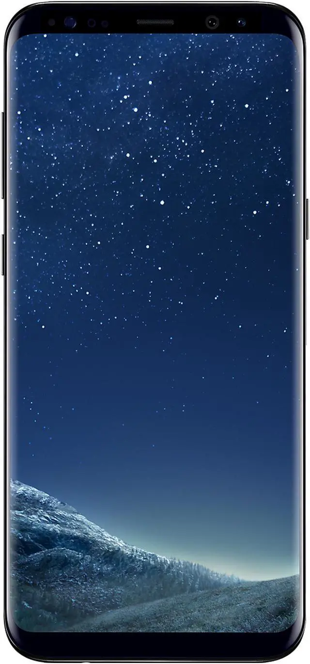 Alt view image 2 of 4 - Samsung Galaxy S8+ Plus Single-SIM 64GB (No CDMA, GSM only) Factory Unlocked 4G Smartphone - Midnight Black