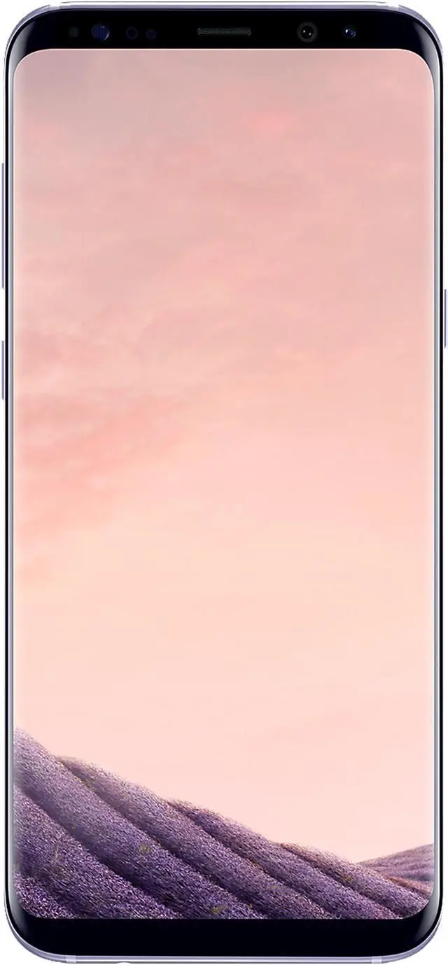 Alt view image 2 of 4 - Samsung Galaxy S8+ Plus Single-SIM 64GB (No CDMA, GSM only) Factory Unlocked 4G Smartphone - Orchid Grey